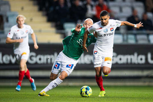 Brages Carlos Garcia Ambrosiani och Örgrytes Ailton Almeida