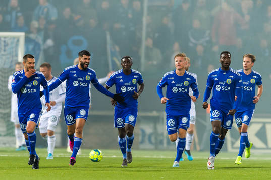 Sundsvalls Omar Eddahri jublar