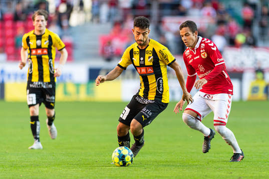 Häckens Daleho Irandust och Kalmars Rafael Gimenes Da Silva