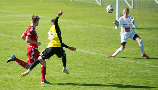  i matchen i division 2 mellan IFK Hässleholm och Nässjö i Hässleholm 21 september 2019.  