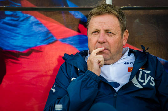 Bjarne Berntsen, head coach of Viking, ahead of the Eliteserien match between Vålerenga and Viking on September 22, 2019 in Oslo.
