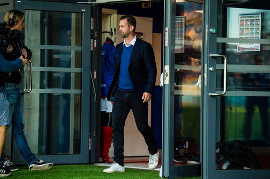Ronny Deila, head coach of Vålerenga,  ahead of the Eliteserien match between Vålerenga and Viking on September 22, 2019 in Oslo.