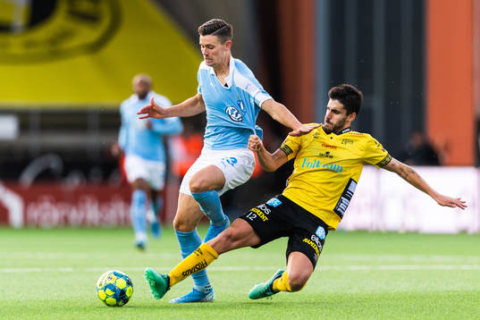 Malmö FFs Marcus Antonsson och Elfsborgs Alejandro