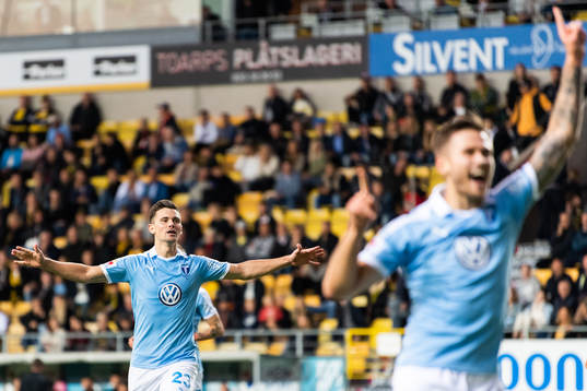 Malmö FFs Marcus Antonsson jublar