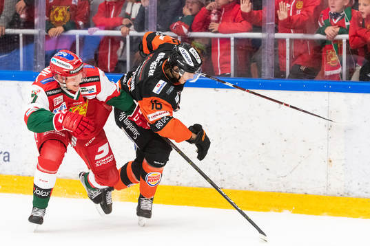 Moras Jonathan Granström och Karlskronas Linus Karlsson