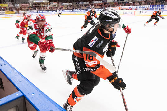 Moras Oscar Eklind och Karlskronas Linus Karlsson