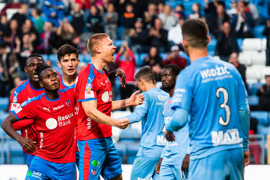 Helsingborgs Alhaji Gero, Mamudu Moro och Markus Holgersson