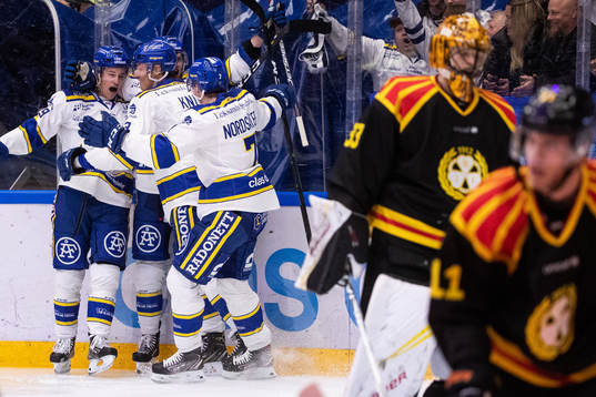 Leksands David Rundqvist och Martin Karlsson och Lucas