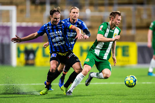 Sirius Niklas Busch Thor och Hammarbys Tim Söderström