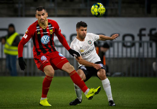 Östersunds Dino Islamovic och Örebros Yaser Kasım