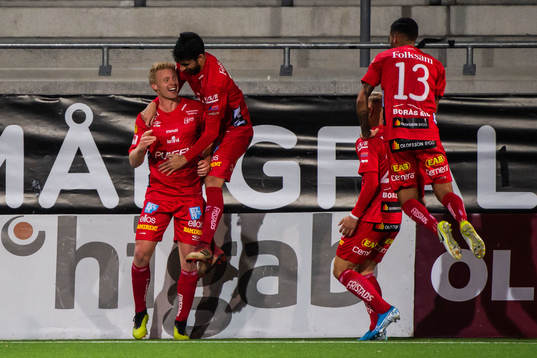 Elfsborgs Sivert Heltne Nilsen jublar