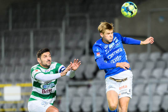 Norrbys Didric Andersson och Västerås Ilir Berisha