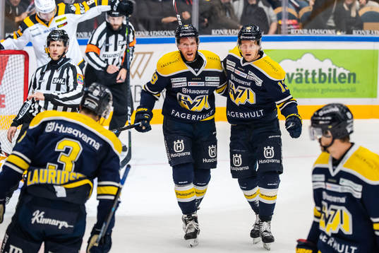 s Oscar Sundh och Joakim Andersson jublar
