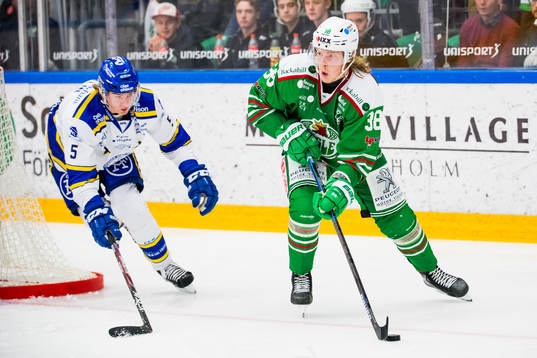 Leksands Calle Själin och Rögles Erik Andersson