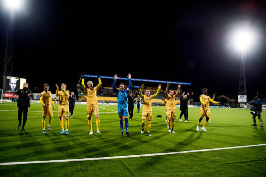 Players of Bodø/Glimt celebrate