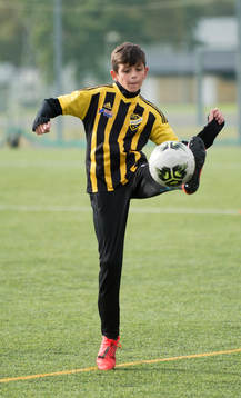 i matchen för pojkar födda 2007 mellan IFK Hässleholm