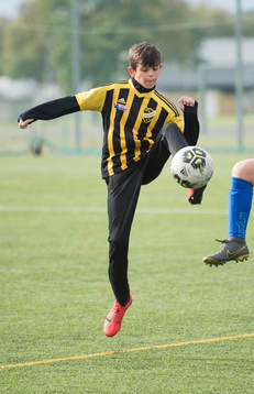 i matchen för pojkar födda 2007 mellan IFK Hässleholm