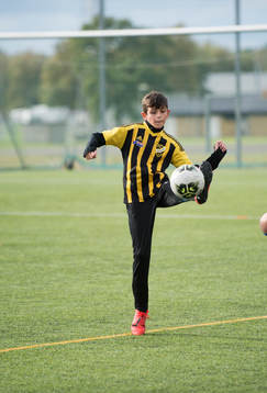 i matchen för pojkar födda 2007 mellan IFK Hässleholm