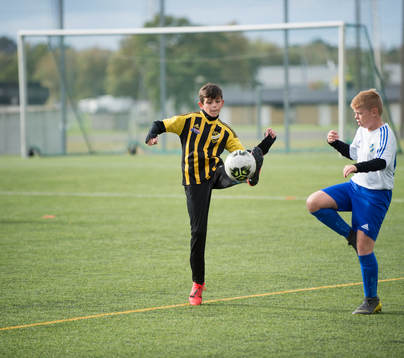 i matchen för pojkar födda 2007 mellan IFK Hässleholm