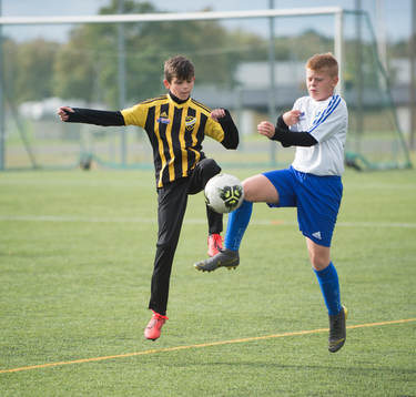 i matchen för pojkar födda 2007 mellan IFK Hässleholm