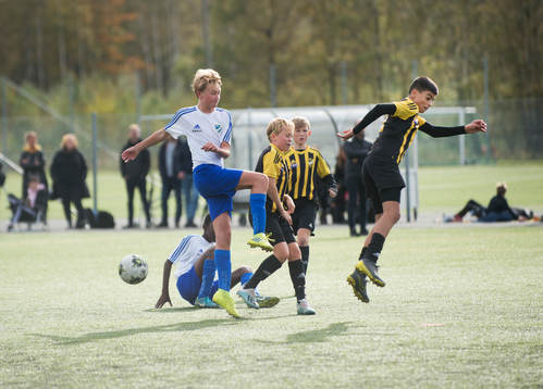 i matchen för pojkar födda 2007 mellan IFK Hässleholm