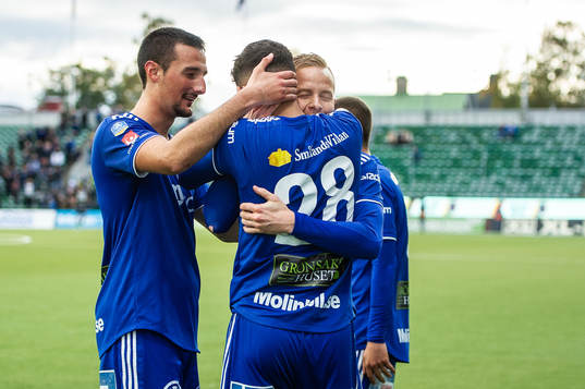 Sundsvalls Pol Moreno Sanchez, Omar Eddahri och Tobias