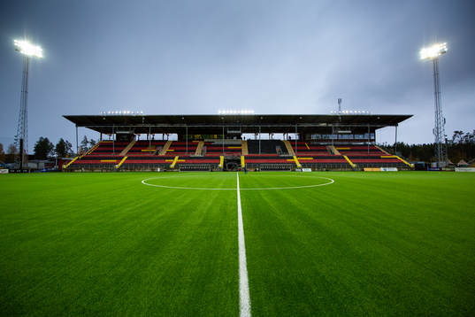 Generell vy över insidan av Jämtkraft Arena