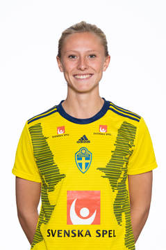 Rebecka Blomqvist i U23-landslaget