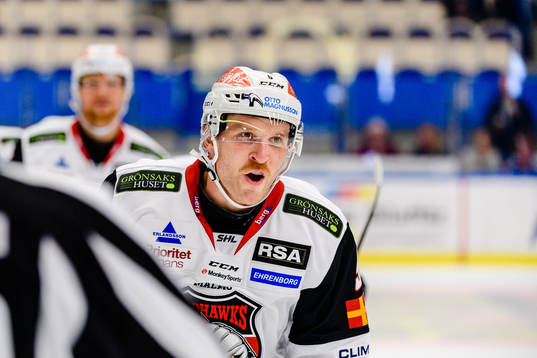 Malmö Redhawks Frederik Storm jublar