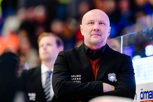 Malmö Redhawks tränare Peter Andersson