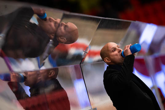 Vita Hästens tränare Tony Zabel