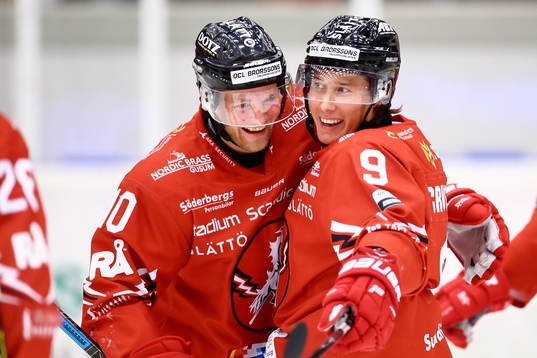 Vita Hästens Filip Cruseman och Jesper Samuelsson