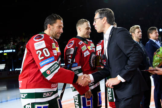 Frölundas Joel Lundqvist hyllas