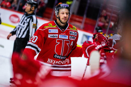 Örebros Marcus Weinstock jublar