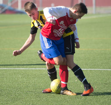  i matchen för pojkar födda 2003 mellan IFK Hässleholm och Vedby/Rönne i Hässleholm 6 oktober 2019.  