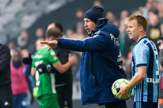 Djurgårdens tränare Thomas Lagerlöf