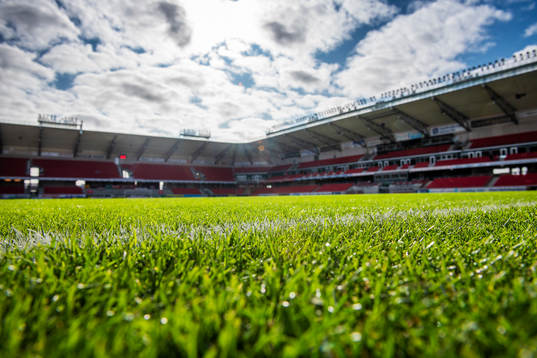 Generell vy över Guldfågeln Arena