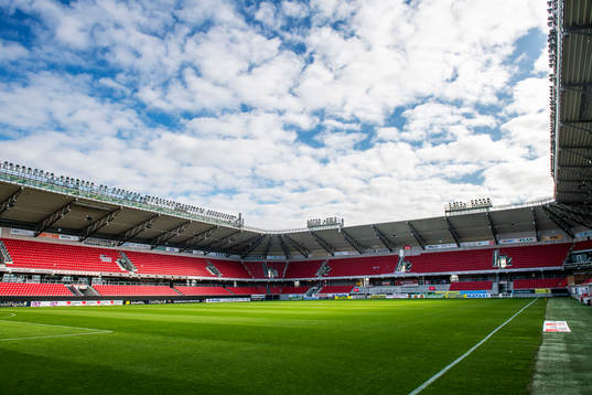 Generell vy över Guldfågeln Arena