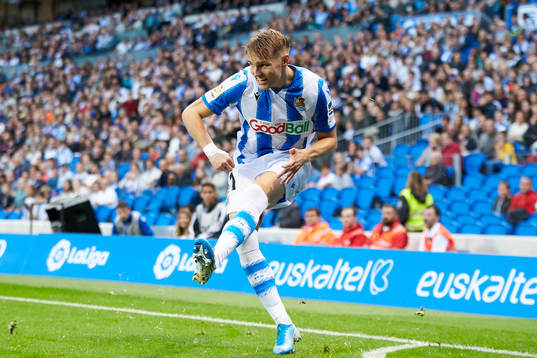 Martin Ødegaard of Real Sociedad