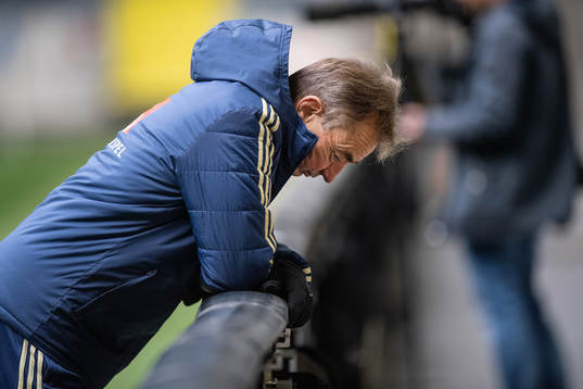 Scout Tom Prahl of the Swedish national football team