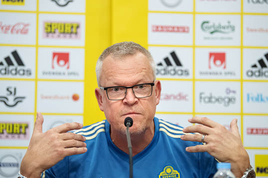Head coach Janne Andersson of the Swedish national football