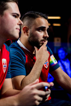 Andreas Bakken and Arkan Resul of Norway