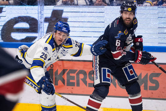 Leksands David Rundqvist och Linköpings Jonas Holös