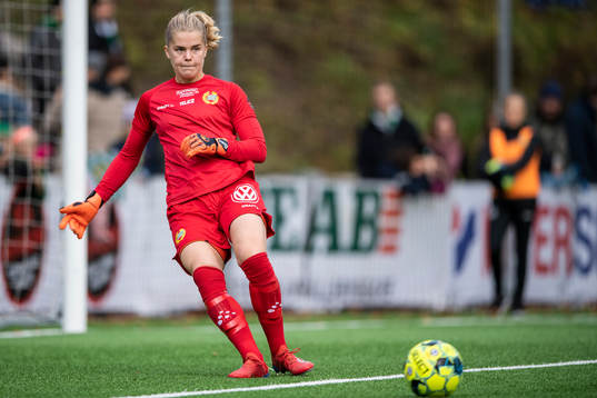 Hammarbys målvakt Britta Elsert Gynning