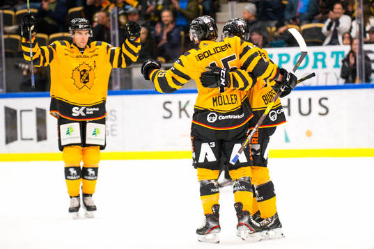 Skellefteås Oscar Möller , Niclas Burström och Joakim