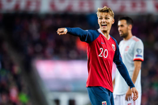 Martin Ødegaard of Norway