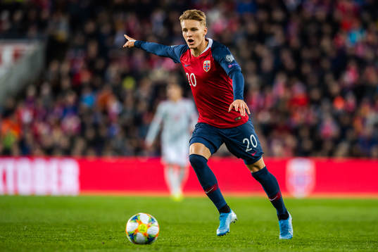 Martin Ødegaard of Norway