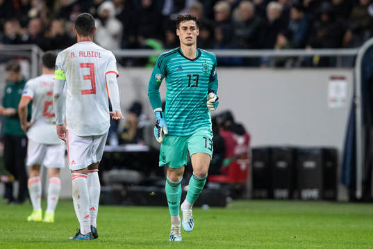 goalkeeper Kepa Arrizabalaga of Spain