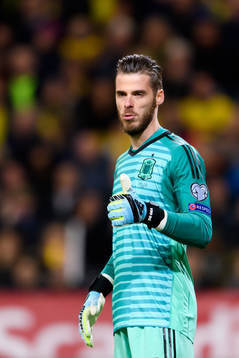 Goalkeeper David de Gea of Spain