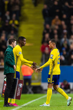 Alexander Isak is substituted